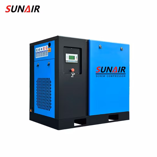 Compressore d'aria rotativo a vite ad azionamento diretto 75HP 8bar 346cfm per l'industria della verniciatura automatica